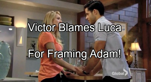 ‘The Young and the Restless’ Spoilers: Victor Blindsides Luca with Shocking Move – Luca The Fall Guy for Framing Adam?