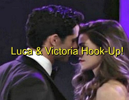 The Young and the Restless (Y&R) Spoilers: Victoria and Luca Genoa City’s New Power Couple - Hookup and Romance