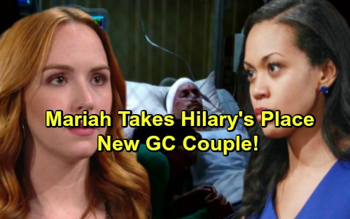 The Young and the Restless Spoilers: Mariah Takes Hilary's Place, Nurses Devon Back To Health - New GC Couple?