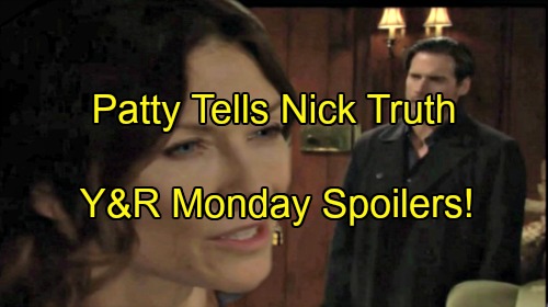 The Young and the Restless Spoilers: Patty Tells Nick Christian Alive and Sharon Has Him – Victor Tricked Everyone