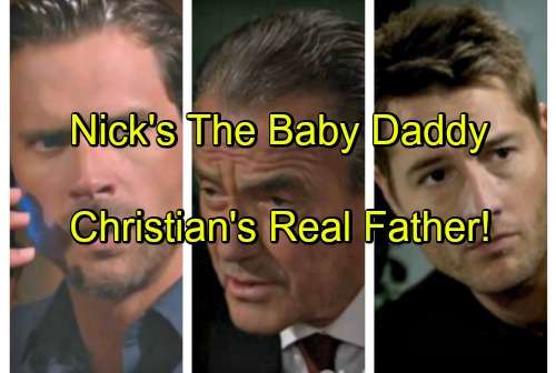 The Young and the Restless Spoilers: Nick Is Christian's Real Father Not Adam - Victor's Paternity Scheme Revealed