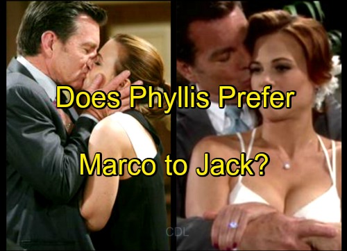 The Young and the Restless Spoilers: Does Phyllis Actually Prefer Bad Boy Marco over Kind-Hearted Devoted Jack?