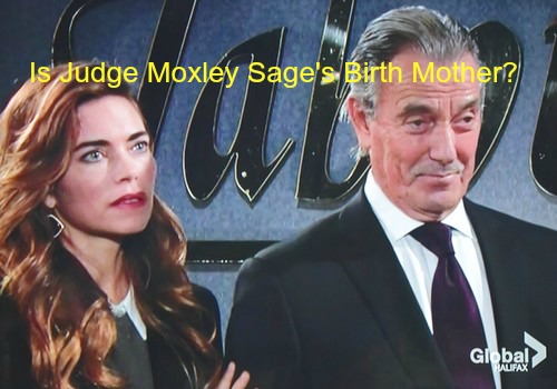 The Young and the Restless (Y&R) Spoilers: Is Judge Moxley Sage's Mother - Does Victor Have More Clout Than Affair?