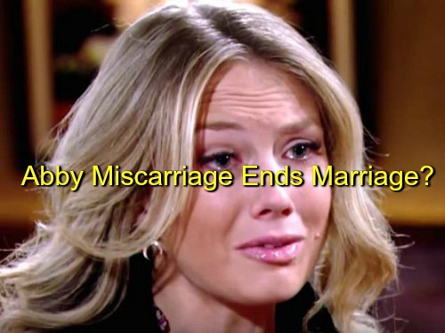 The Young and the Restless (Y&R) Spoilers: Abby Miscarriage on the Way - Ends Stitch Marriage?