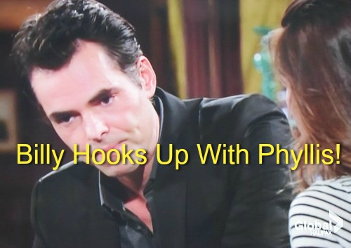 The Young and the Restless (Y&R) Spoilers: Romantic Shakeup - Love Brewing for Billy and Phyllis, Cheat on Jack and Victoria?