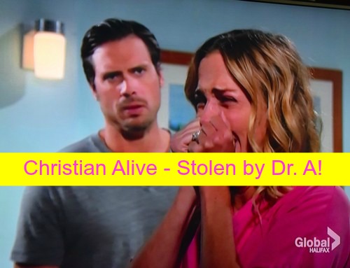 The Young and the Restless (Y&R) Spoilers: MAJOR SHOCKER - Christian Alive - Stolen by Dr. Anderson for Sharon