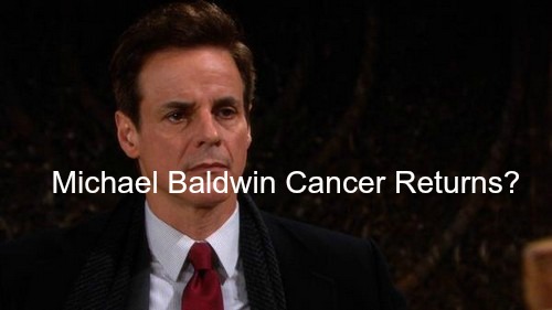 The Young and the Restless (Y&R) Spoilers: Michael Baldwin's Cancer Returns - JFP and Chuck Pratt Jr Hint at Bad News