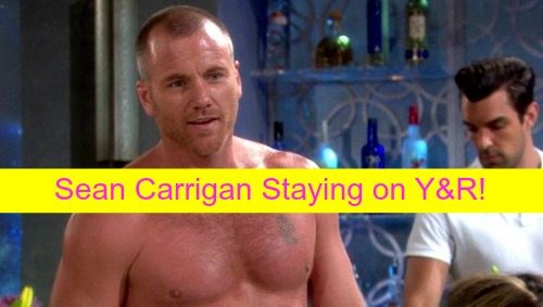 The Young and the Restless Spoilers: Sean Carrigan Tweets Staying on Y&R, Stitch Exit Rumors False