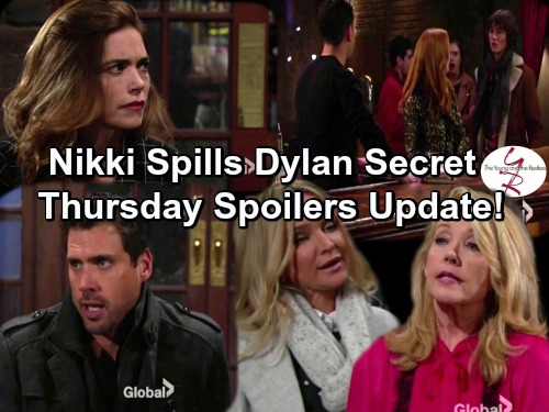 The Young and the Restless Spoilers: Nikki’s Clue Leaves Noah Curious About Dylan – Sharon Quits Job – Victoria Explodes at Reed