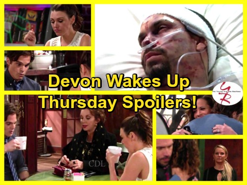 The Young and the Restless Spoilers: Devon Opens His Eyes – Sharon's Intriguing Discovery – Gloria's Surprising News