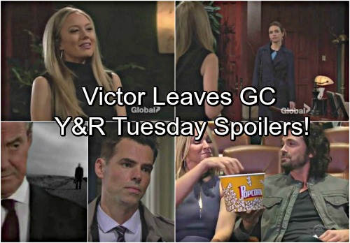 The Young and the Restless Spoilers: Victor Leaves GC - Victoria Jealous Over Abby’s Power - Sharon’s Night Is Full of Surprises