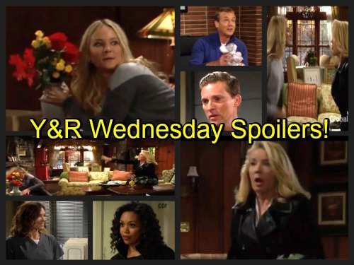 The Young and the Restless Spoilers: Sharon Assaults Nikki With A Vase - Hilary Wants To Share Patty’s Baby Swap Story